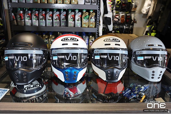 HJC V10 - Vintage 個性造型的復古全面頭盔