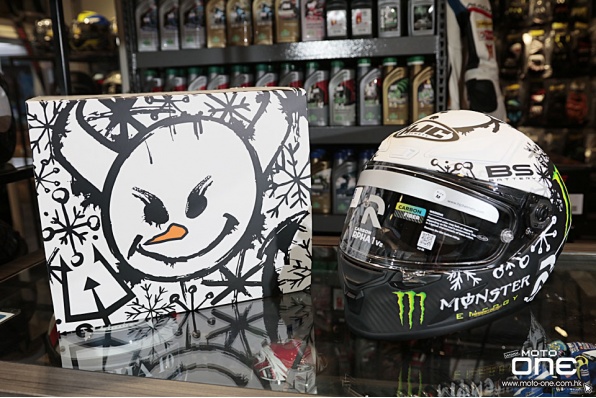 HJC RPHA 1 V2 Carbon Snow Diablo 法比奧2024冬測雪魔拉花賽車頭盔