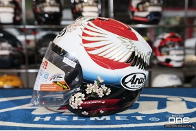 ARAI VZ-RAM TSUBASA 丹頂鶴日系和風拉花開面頭盔抵港