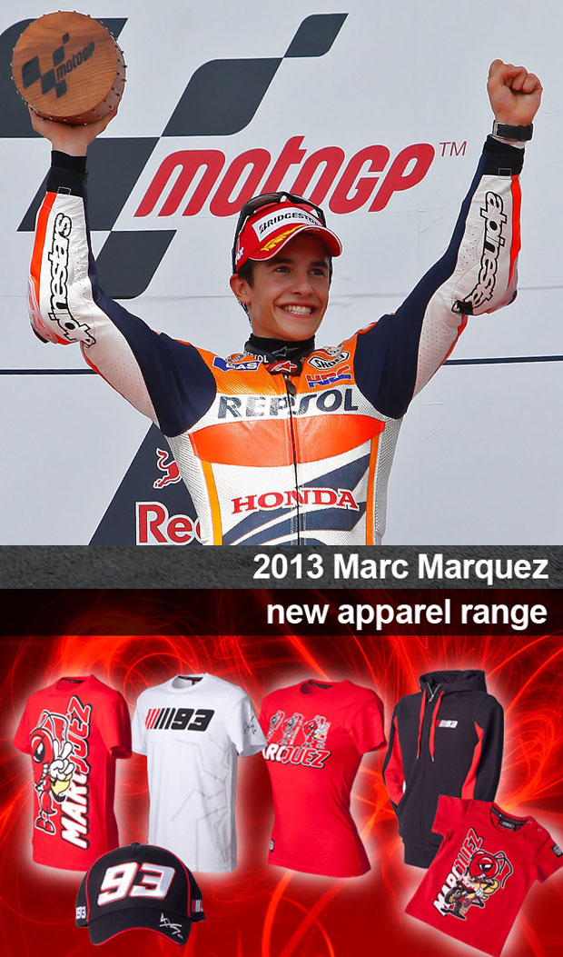 2013 Marc Marquez apparel