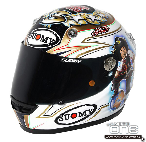 Max Biaggi suomy helmet