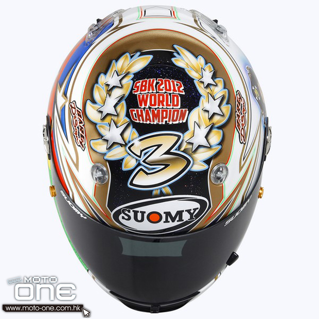 Max Biaggi suomy helmet