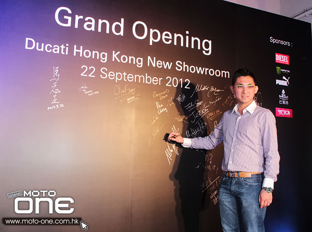 ducati hk grand opening