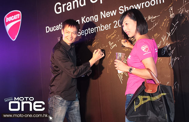 ducati hk grand opening