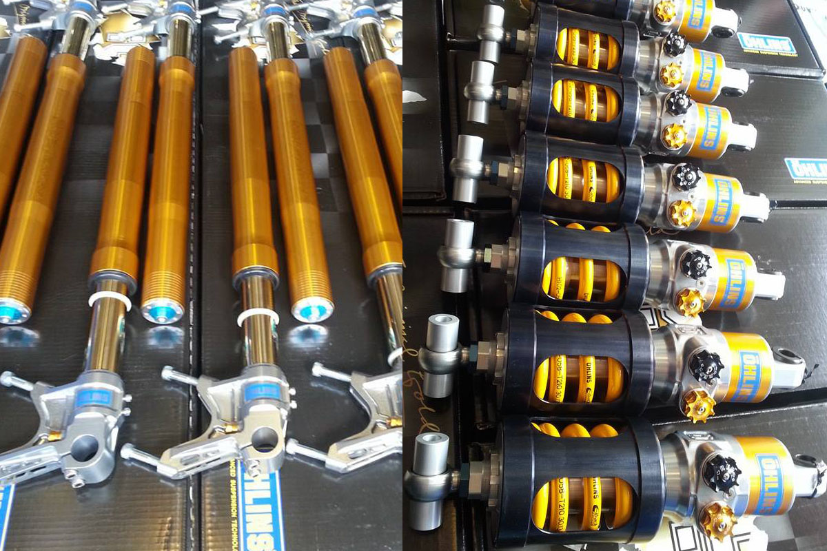 2015 OHLINS TMAX 530