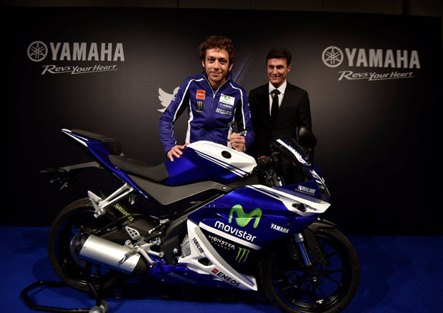 2015 Valentino Rossi VR46 Yamaha YZF-R125